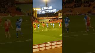 Barnsley v Birmingham at Oakwell penalty shout What do you think [upl. by Leahsim]