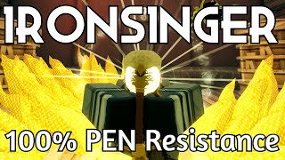 100 PEN Reduction IronSinger Build  Deepwoken [upl. by Aisinut]