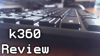 Logitech K360 Keyboard Review [upl. by Jezabelle11]