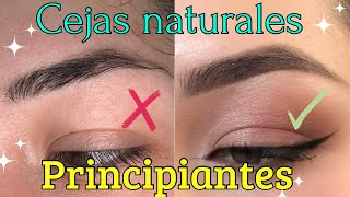 CEJAS NATURALES PARA PRINCIPIANTES ✨ [upl. by Reggy977]