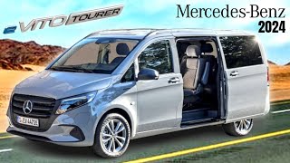 2024 New Mercedes Vito Tourer electric Van Review [upl. by Daus394]