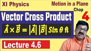 Vectors Vector Cross Product of Vectors Motion in a Plane Class 11 Physics Chapter 4 46 [upl. by Boggers]