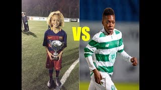 Xavi Simons VS Karamoko Dembele  Whos The Best Wonderkid [upl. by Ellierim]