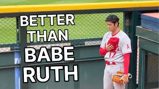 The day Shohei Ohtani pitched a onehitter AND hit two home runs [upl. by Carling]