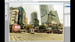 photoshopで写真をイラストに変える440。CG 合成写真 写真加工 インスタグラム イラストレーター フォトショップ photoshop コンピューターグラフィックス [upl. by Anirbus]