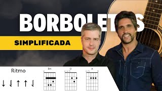 COMO TOCAR Borboletas  Victor e Leo no Violão [upl. by Gabrielle]