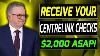 BE PREPARE FOR RECEIVING THIS PAYMENT  2000 CENTRELINK CHECK UPDATE  AUSTRALIA SENIORS [upl. by Sib975]