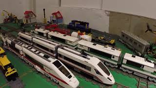 LEGO 4511 High Speed Passenger 9V Train from 2003 Review and Compare [upl. by Refennej]