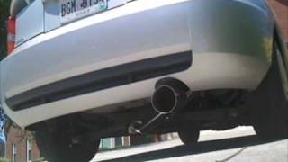 My Option Racing exhaust before and after [upl. by Ulphia]