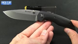 KaBar Jarosz Folding Knife Overview [upl. by Ilrac]