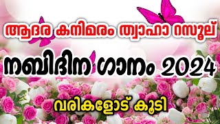 Nabidina Song 2024  Nabidina Song Lyrics  New Nabidina Song  Aadara Kani Maram Song Lyrics [upl. by Bromleigh931]