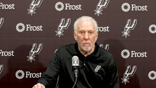 202324 San Antonio Spurs Season  Gregg Popovich PostGame Interview 1262023 [upl. by Eladnar]