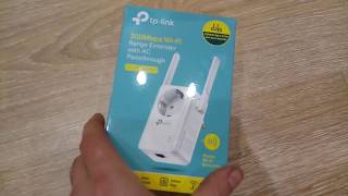 Подключаем точку доступа повторитель сигнала TPLink TLWA860RE [upl. by Nehttam]