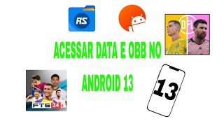 Acessando DATA E OBB no Android 11 12 13 funciona [upl. by Ahsinid]