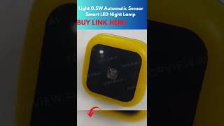 Light 0 5W Automatic Sensor Smart LED Night Lamp [upl. by Adelia]