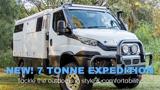 The New 7 Tonne Iveco Cruiser  Expedition Campers Australia  Custom 4x4 [upl. by Eilsew]