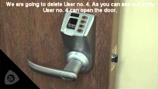 How to Program the Reversible Keyless Fingerprint Lock [upl. by Seagraves]