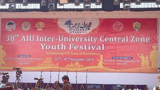 Folk Orchestra DHSGSU  Gour Gourav Utsav 2024  38th AIU IUCZ Youth Festival [upl. by Columbus]