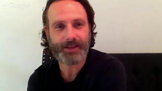 Gold Derby QampA Andrew Lincoln The Walking Dead [upl. by Jamal]