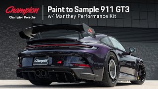 Paint to Sample 911 GT3 w Manthey Performance Kit [upl. by Hufnagel324]