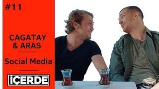 Icerde ❖ Interview ❖ Cagatay amp Aras ❖ Part 11 ❖ Social Media ❖ English [upl. by Onfre]