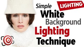 White Background Lighting technique with a softbox or OctoDome [upl. by Oibirot]