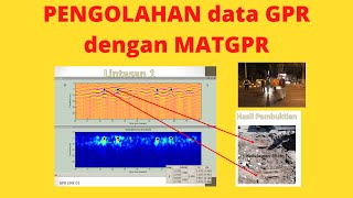 Pengolahan Data GPR Ground Penetrating Radar dengan MATGPR [upl. by Amilah]