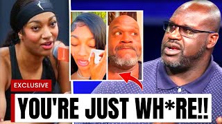 INSTANT RAGE Hits Angel Reese After Shaq HUMILIATED Her on Her OWN PODCAST [upl. by Gylys]