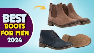 10 BEST BOOTS for MEN 2024 These Are Comfortable [upl. by Yrret]