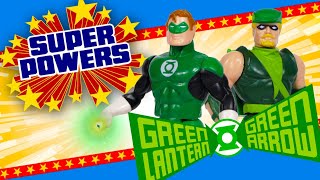 Kenner Super Powers Collection Green Lantern amp Green Arrow [upl. by Isaiah]