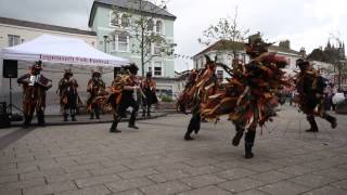 Wytchwood Morris dance Twiglet at Teignmouth Folk Festival [upl. by Pownall]