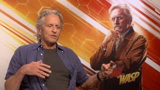 Michael Douglas Talks quotAnt Man and the Waspquot on Plan B [upl. by Angelle584]