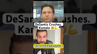 💪 DeSantis criticizes VP Kamala for politicizing hurricane Go Ron 🥳 kamala trump biden fyp [upl. by Airyk372]