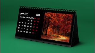 Calendar design 2025 in adobe illustrator tutorial illustrator tutorials design graphics logo [upl. by Eyde484]