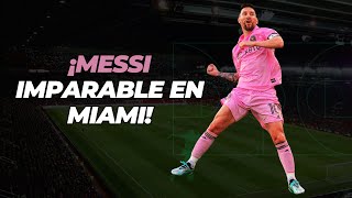 MESSI HACE HISTORIA en el INTER MIAMI con estos GOLES MEMORABLES [upl. by Doralia]