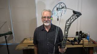 Draw Length adjustment on Mathews V3X 33 Compound Bow [upl. by Matilde]