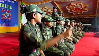 Patriotic Dance Performed by Students of JNV Patan Song Kandhon Se Milte Hain Kandhe  Lakshya [upl. by Africah]