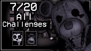 FNaC 2 CN  720 All Challenges Completed v123 [upl. by Dunson]