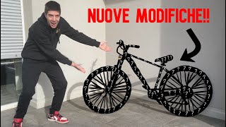 NUOVE MODIFICHE ALLA BICI [upl. by Noned]