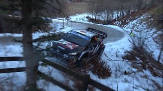 RALLYE MONTE CARLO 2024  BIG CRASHES  BIG MOMENTS amp BEST RALLY FANS  by rallyessence [upl. by Barbra]