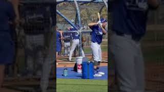 Shohei Ohtani batting practice [upl. by Hannaoj9]