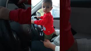 Drivery 🚘gurnam bhullar punjabi song trending cutebaby😍 videoshorts [upl. by Aimahs52]