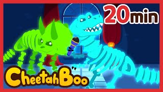 Lets Decorate dinosaur fossils🎨  Best Dinosaur song  Nursery rhymes  Kids song Cheetahboo [upl. by Clute]