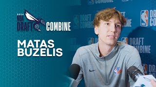 2024 Draft Combine  Matas Buzelis [upl. by Marba]