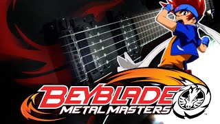 Beyblade Theme Guitar Cover metal series [upl. by Aillicirp597]