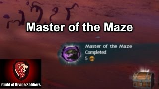 GW2  Master of the Maze Achievement [upl. by Brittaney]