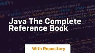 java the complete reference book [upl. by Riehl]