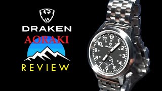 Draken Aoraki Review  Tool Watch Excellence [upl. by Airrej]