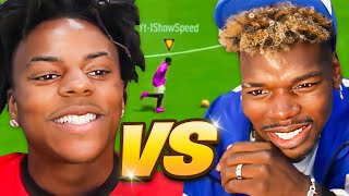 iShowSpeed vs Paul Pogba 10000 FIFA WAGER [upl. by Valerian]