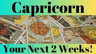 Capricorn Your Next 2 Weeks Blocks Cant Hold You Back Anymore [upl. by Jala344]